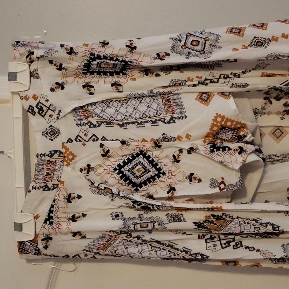 Shorts with Skirt Overlay